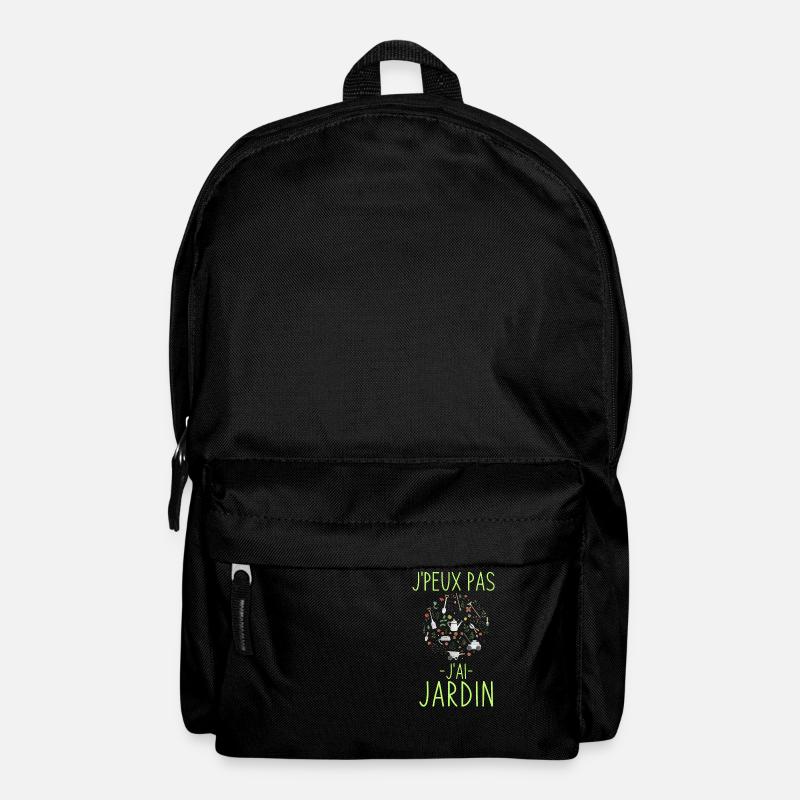 Botanique jardin jardinier - Sac à dos - noir