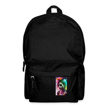ARTWORK Zombie Gamergirl Rose - Backpack - black - Front
