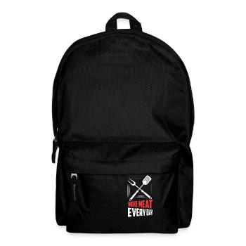 Smoke Meat Every Day Smoker BBQ Grilling - Rucksack - Schwarz - Vorne