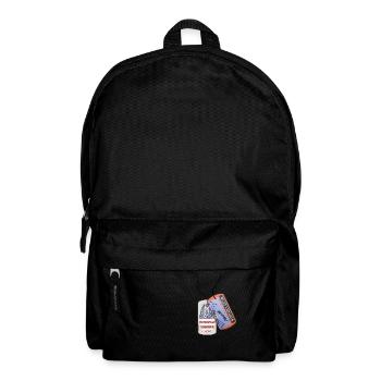 Erkennungsmarke WEST VIRGINIA Musik - Rucksack - Schwarz - Vorne