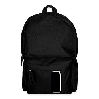 eine Dose Getränk - Rucksack - Schwarz - Vorne