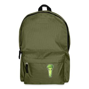 Staudensellerie oder Stangensellerie Kawaii - Rucksack - Olivgrün - Vorne