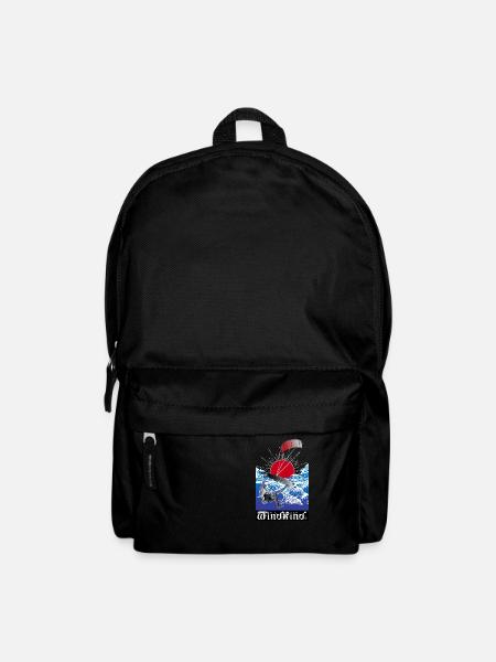WINDKIND Große Welle - Rucksack - Schwarz