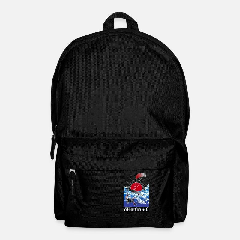 WINDKIND Große Welle - Rucksack - Schwarz