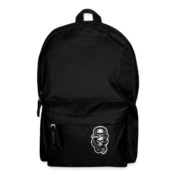Snake Skeleton and Tattoo - Backpack - black - Front