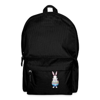 Easter Bunny Easter Watercolor - Backpack - black - Front