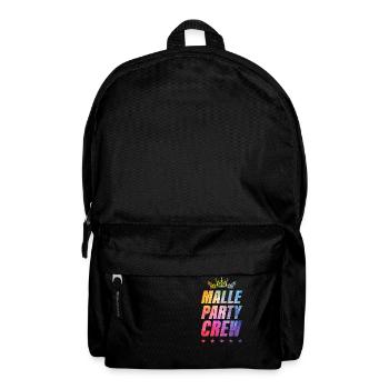 Malle Party Crew - Rucksack - Schwarz - Vorne
