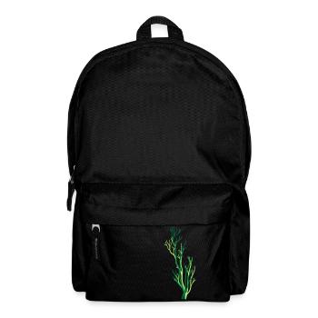 algen unterwasser korallen ast geaeste pflanze gra - Rucksack - Schwarz - Vorne
