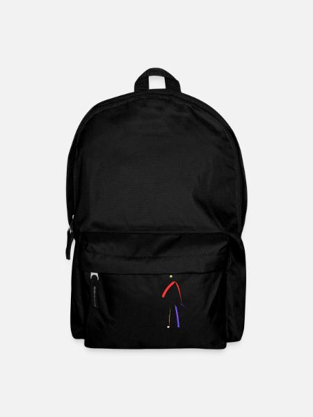 Modere Kunst - Rucksack - Schwarz