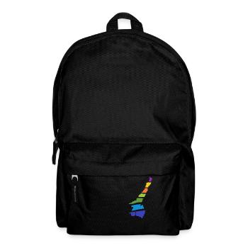 Lake Garda colorful - Backpack - black - Front
