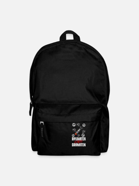NO WAR - Rucksack - Schwarz