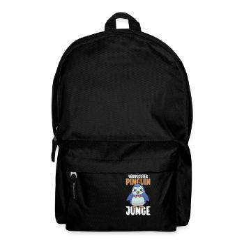 Pinguin - Rucksack - Schwarz - Vorne