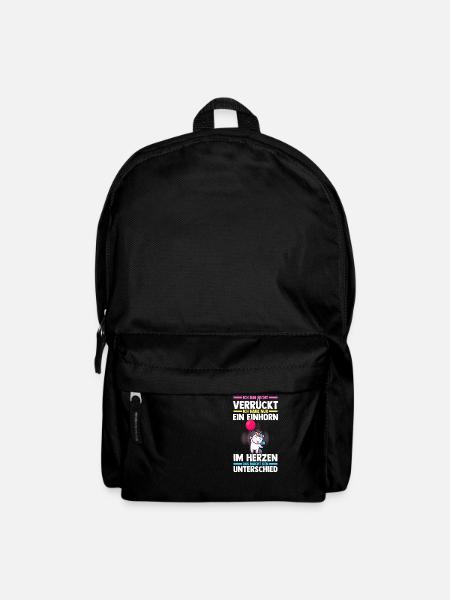 Einhorn - Rucksack - Schwarz