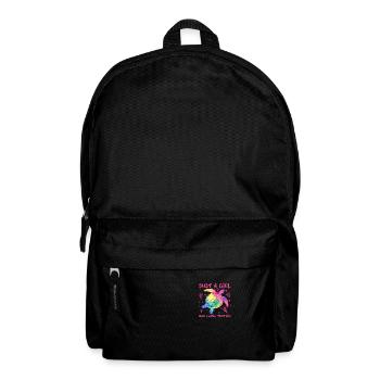 Spaß die Mädchen, die Schildkröten liebt - Frauen - Rucksack - Schwarz - Vorne