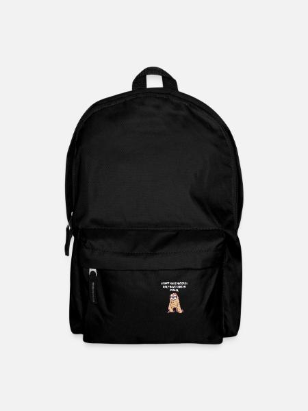 Ich habe keine Hater ich habe Fans in Verleugnung - Rucksack - Schwarz