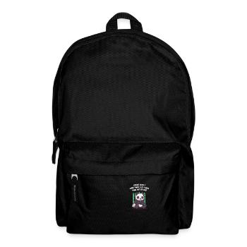 Doesn't look everything, but I made them funny - Backpack - black - Front