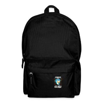 Einschulung 2023 Hai Schulkind Schuleinführung - Rucksack - Schwarz - Vorne