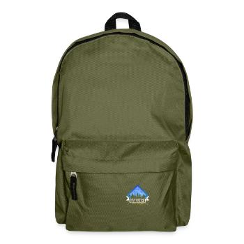 Sarcastic motivation of the Vatersch - Backpack - olive green - Front