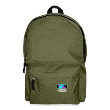 Blank starren japanischer Anime -Liebhaber Japan M - Rucksack - Olivgrün - Vorne