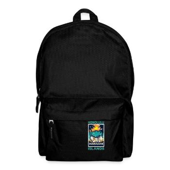 Hawaii und die Inseln, Honolulu - Rucksack - Schwarz - Vorne
