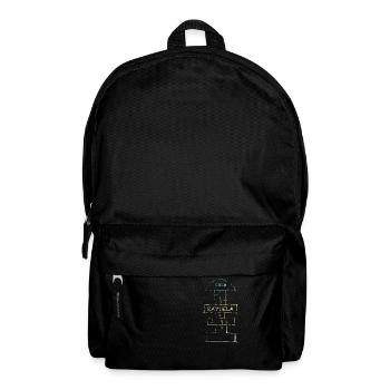 RAYUELA - Rucksack - Schwarz - Vorne