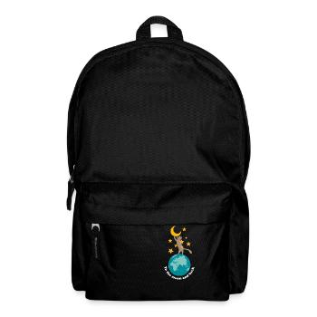 Vers la lune et retour - Sac à dos - noir - Devant