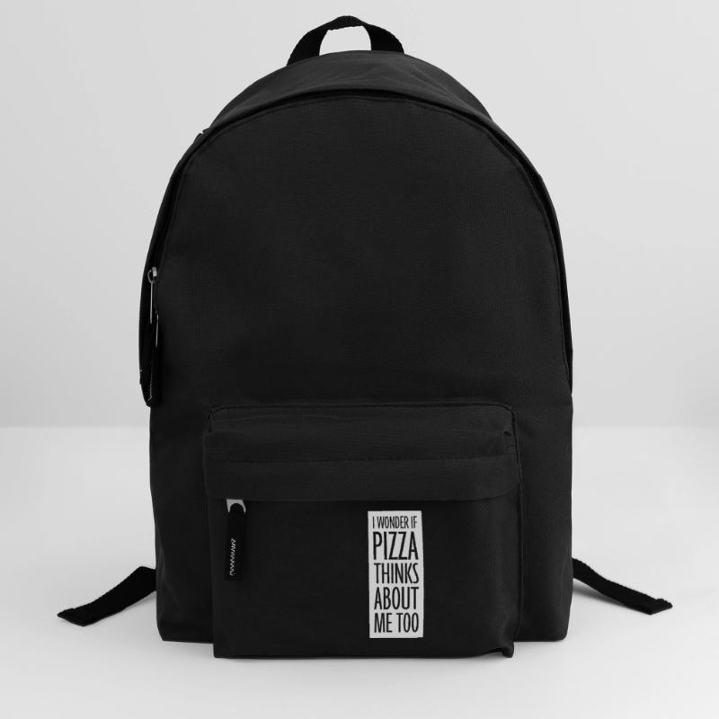 pizza thinks about me Backpack