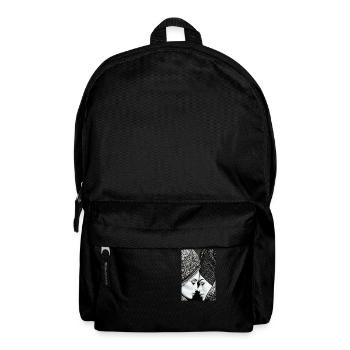 Liebe Frauen Lesbisch - Rucksack - Schwarz - Vorne