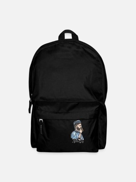 Rieser Grantler // Illustration - Rucksack - Schwarz