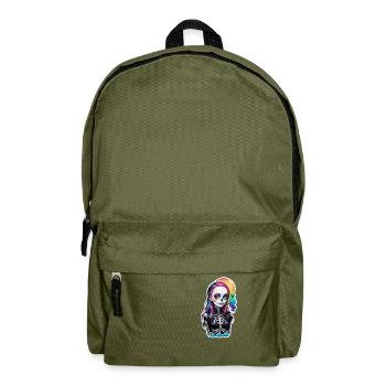 Halloween - Rock & Rainbow - Backpack - olive green - Front