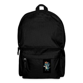 Dinosaur on Earth - Backpack - black - Front