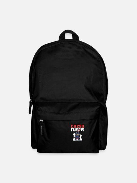 Schach Ninja Schach Großmeister Gift - Rucksack - Schwarz