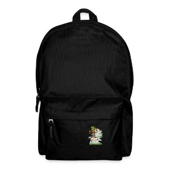 Funny Sayings Literature Books Writing Pineapple - Backpack - black - Front