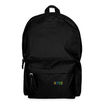 dyor yellow blue - Backpack - black - Front