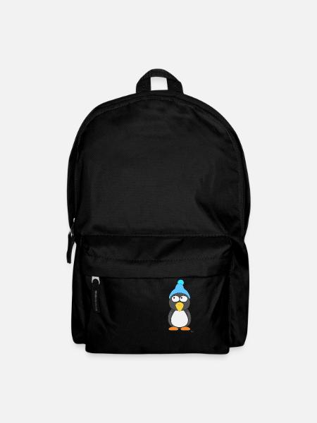 Pinguin - Rucksack - Schwarz