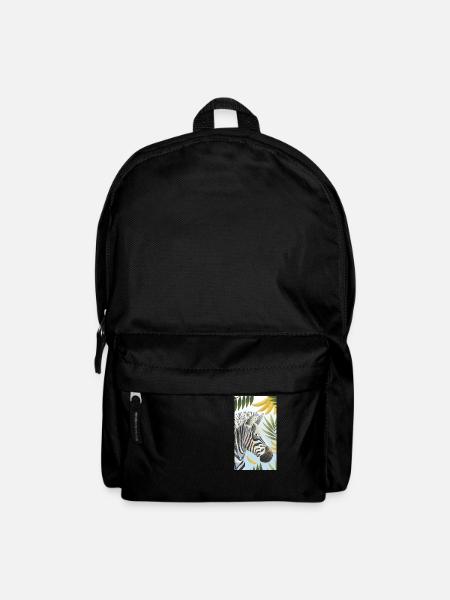 Zebra - Rucksack - Schwarz