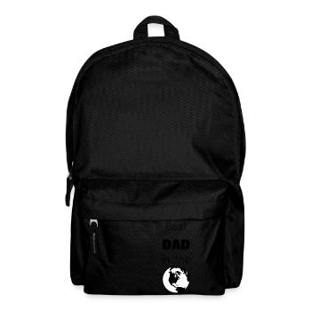 Best DAD in the World - Backpack - black - Front
