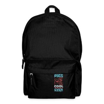 Pig Pig PigLet Sow Pigs Gift - Backpack - black - Front