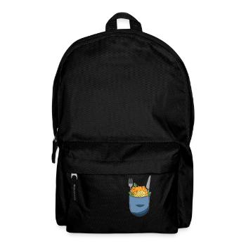 Schnitzel dans votre poche - Sac à dos - noir - Devant