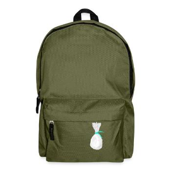 UN POULET - Sac à dos - vert olive - Devant