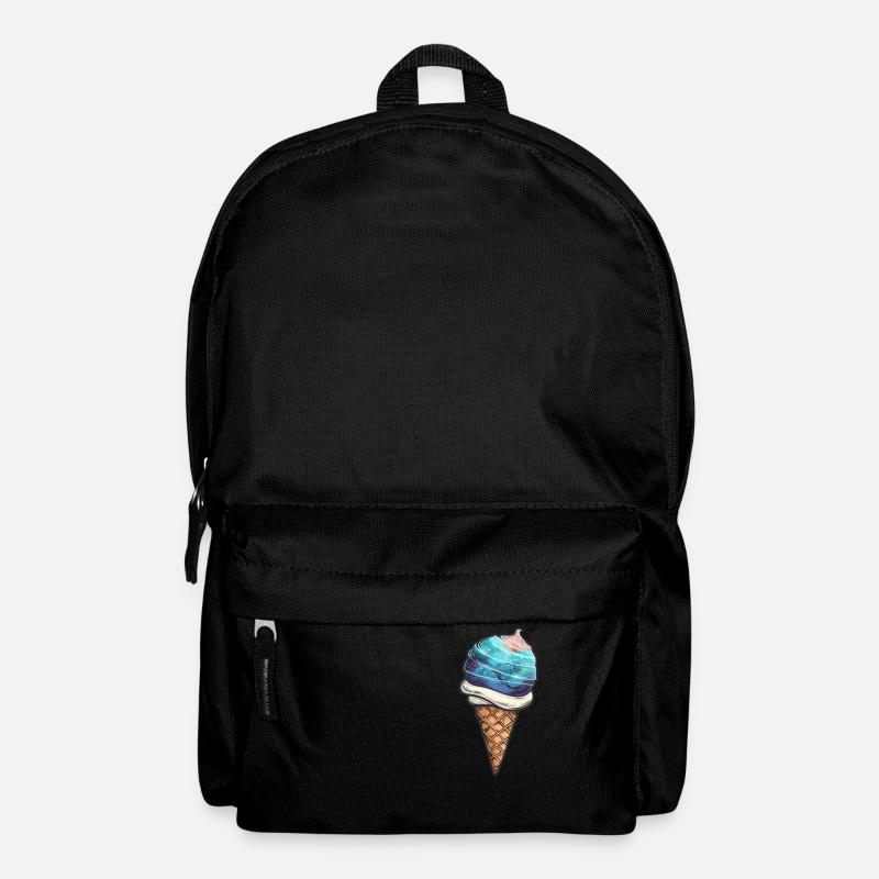 Planète de glace Mercure - Sac à dos - noir