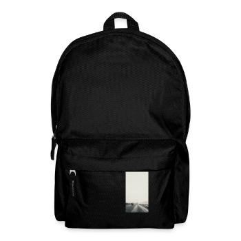 von wo wir kommen & wohin wir gehen - Rucksack - Schwarz - Vorne