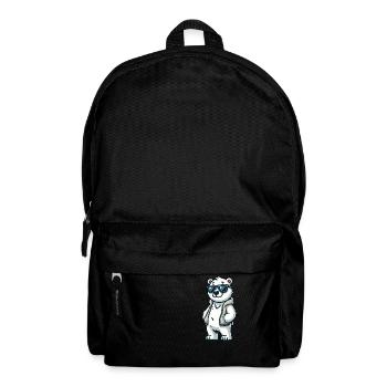Polar Bear Comic - Backpack - black - Front