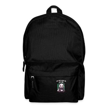 I'm not rude I'm real sarcastic - Backpack - black - Front