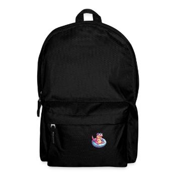 Dinosaur T-Rex Comic Cool - Backpack - black - Front