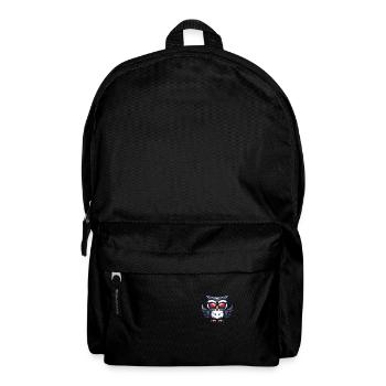 Eule Tier - Rucksack - Schwarz - Vorne
