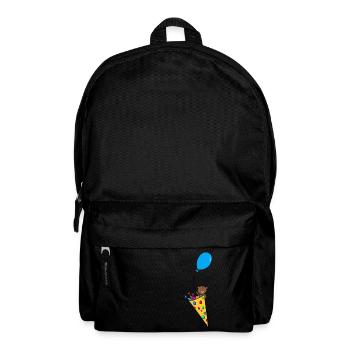 Bear in school bag - Backpack - black - Front
