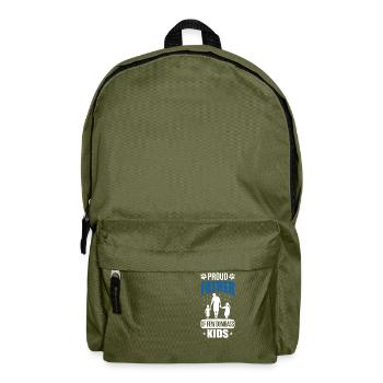 Stolzer Vater - Rucksack - Olivgrün - Vorne