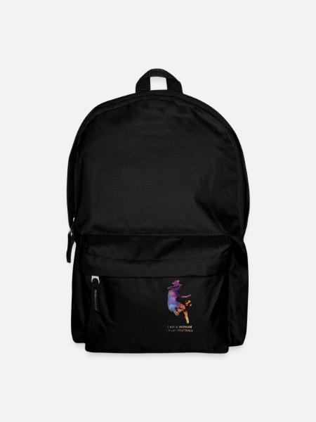 Football féminin - Sac à dos - noir