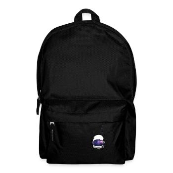 Astronaut Helmet Space Galaxy Stars Gift - Backpack - black - Front